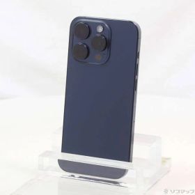 ソフマップ 〔中古品〕 iPhone15 Pro 512GB ブルーチタニウム MTUL3J／A SIMフリー【349】