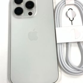 新品同様 電池88%SIMフリー iPhone15 Pro 128GB ホワイトチタニウム