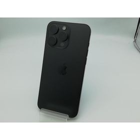 【中古】Apple docomo 【SIMフリー】 iPhone 15 Pro Max 256GB ブラックチタニウム MU6P3J/A【秋葉本店】保証期間１ヶ月【ランクC】