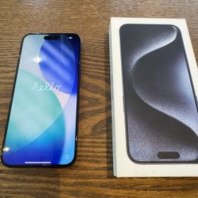 猫*ん様 【美品】Apple iPhone 15ProMax 256GB ブルー