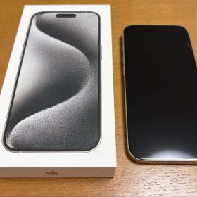 Apple iPhone 15Pro 256GB ホワイト 本体
