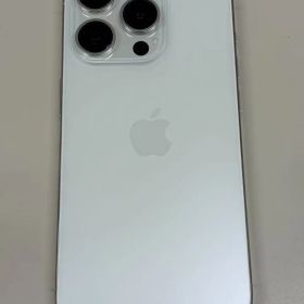 電池86%SIMフリー iPhone15 Pro 128GB ホワイトチタニウム