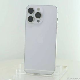 ソフマップ 〔中古品〕 iPhone15 Pro Max 256GB ホワイトチタニウム MU6Q3J／A SIMフリー【348】