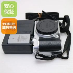 美品 Nikon 1 J5 ボディ シルバー 即日発送 ミラーレス一眼 Nikon 本体 土日祝発送OK 07000