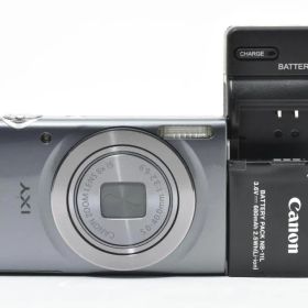 美品 キヤノン IXY 160 コンパクトデジタルカメラ シルバー Canon