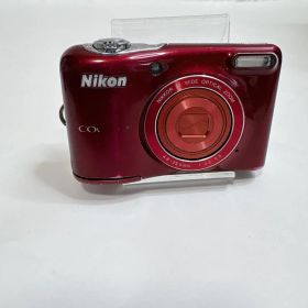 Nikon COOLPIX L32 レッド コンパクトデジタルカメラ 単三電池