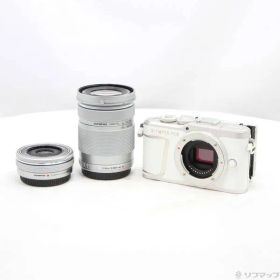 ソフマップ 〔中古品〕 PEN E-PL10 EZ ダブルズームキット ホワイト【349】