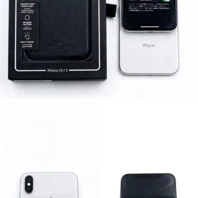 iPhoneX coachのケース付き