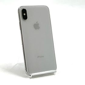 iPhone X 256GB シルバー SIMフリー 白ロム 動作確認済 87%【全額返金保証】【最速発送】