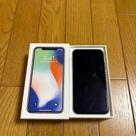 Apple iPhone X シルバー 本体