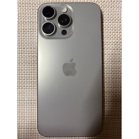 アップル(Apple)のアップル iPhone15 Pro Max 256GB ナチュラルチタニウム(スマートフォン本体)
