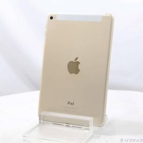〔中古〕Apple(アップル) iPad mini 4 32GB ゴールド MNWG2J／A auロック解除SIMフリー〔377-ud〕