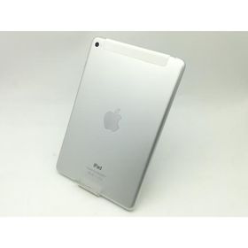 【中古】Apple au 【SIMロックあり】 iPad mini4（2015） 32GB シルバー MNWF2J/A【広島】保証期間１ヶ月【ランクC】