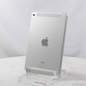 〔中古〕Apple(アップル) iPad mini 4 64GB シルバー NK732J／A docomoロック解除SIMフリー〔262-ud〕