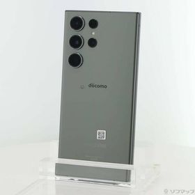 〔中古〕SAMSUNG(サムスン) Galaxy S23 Ultra 256GB グリーン SC-52D docomo SIMフリー〔262-ud〕