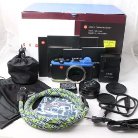 ☆新品級☆ LEICA CL Edition Paul Smith ライカ ミラーレス一眼 CL ボディ + エルマリート TL f2.8/18mm ASPH. #2229