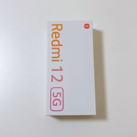 【新品】Redmi 12 5G スカイブルー UQ SIMフリー アンドロイド