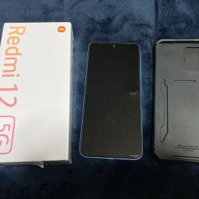 Redmi 12 5G スカイブルー 美品 ソフトバンク 本体ケース付き