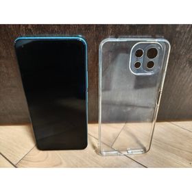 シャオミ(Xiaomi)のXiaomi 5G スマートフォン（ブルー系）128GB 本体のみ 利用頻度:低(スマートフォン本体)