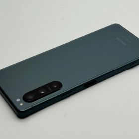 【中古B】Xperia 5 IV SO-54C 8GB+128GB グリーン SIMフリー 白ロム