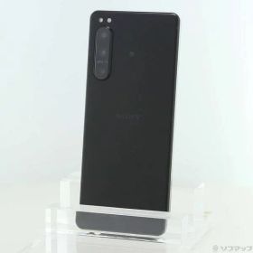 ソフマップ 〔中古品〕 Xperia 5 IV 128GB ブラック A204SO Softbank SIMフリー【368】