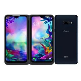 エルジーエレクトロニクス(LG Electronics)のLG G8X ThinQ デュアルスクリーン SIMフリー(スマートフォン本体)
