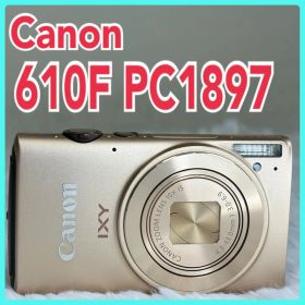 美品 Canon IXY 610F PC1897 箱 充電器 コンデジ 動作品