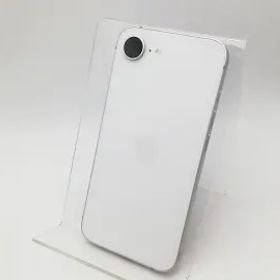 【中古】Apple docomo 【SIMフリー】iPhone 16e 128GB ホワイト MD1R4J/A【柏】保証期間１ヶ月【ランクA】