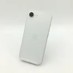 【中古】Apple 国内版 【SIMフリー】 iPhone 16e 128GB ホワイト MD1R4J/A【神戸】保証期間１ヶ月【ランクA】