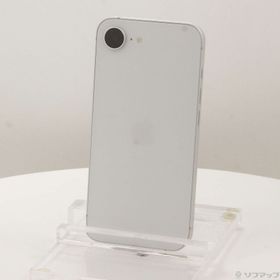 (中古)Apple iPhone16e 128GB ホワイト MD1R4J/A SIMフリー(348-ud)