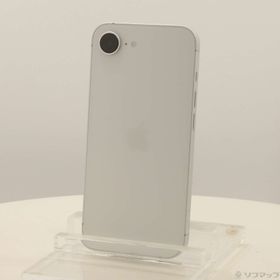 (中古)Apple iPhone16e 256GB ホワイト MD1W4J/A SIMフリー(344-ud)