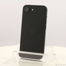 (中古)Apple iPhone16e 128GB ブラック MD1Q4J/A SIMフリー(258-ud)