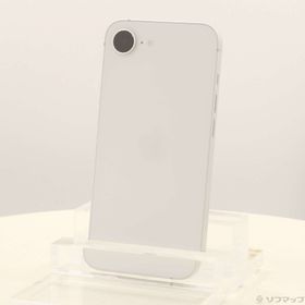 (中古)Apple iPhone16e 256GB ホワイト MD1W4J/A SIMフリー(198-ud)