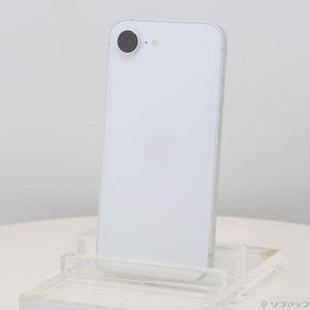 (中古)Apple iPhone16e 128GB ホワイト MD1R4J/A SIMフリー(258-ud)