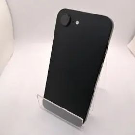 【中古】Apple 国内版 【SIMフリー】 iPhone 16e 128GB ブラック MD1Q4J/A【広島本通】保証期間１ヶ月【ランクA】
