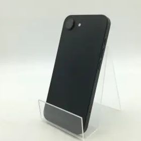 【中古】Apple SoftBank 【SIMフリー】 iPhone 16e 128GB ブラック MD1Q4J/A【大須2】保証期間１ヶ月【ランクA】