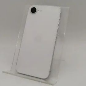 【中古】Apple au 【SIMフリー】 iPhone 16e 128GB ホワイト MD1R4J/A【なんば】保証期間１ヶ月【ランクA】