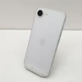 【中古】Apple 国内版 【SIMフリー】 iPhone 16e 128GB ホワイト MD1R4J/A【仙台イービーンズ】保証期間１ヶ月【ランクA】