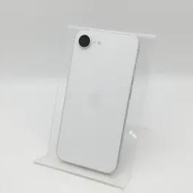 【中古】Apple SoftBank 【SIMフリー】 iPhone 16e 128GB ホワイト MD1R4J/A【中野】保証期間１ヶ月【ランクB】