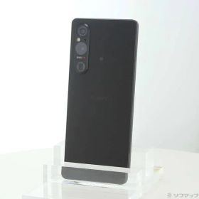 ソフマップ 〔中古品〕 Xperia 1 V 256GB ブラック SOSAZ3 Softbank SIMフリー 〔ネットワーク利用制限▲〕【258】