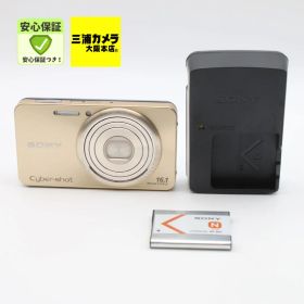 【極上品】 SONY Cyber-Shot DSC-W570 ゴールド 1610万画素CCD 光学5倍 デジタルカメラ #078VV0528