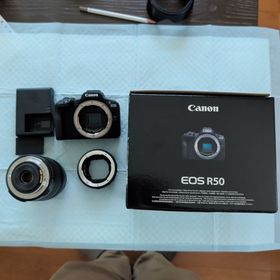 キヤノン(Canon)のCanon EOS R50 EOS R50 ボディ BK Lレンズ付き(ミラーレス一眼)