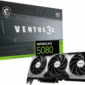 MSI GeForce RTX 5080 16G VENTUS 3X OC グラフィックスカード VD9013