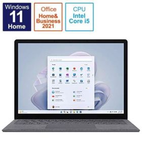 Surface Laptop 5 R2I-00020(R1S-00020の展示モデル) [プラチナ] Core i5-1235U(Alder Lake)10コア/8GB/SSD512GB/2256x1504/Win11/OfficeHB2021/展示美品/激安