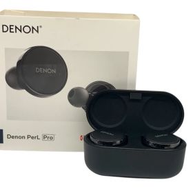 DENON (デノン) PerL Pro 完全 ワイヤレス イヤホン Bluetooth AH-C15PL ブラック 家電/025