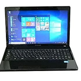 【中古】「非常に良い」レノボ ノートパソコン 中古パソコン Lenovo G580 20157 ブラック テンキー ノート 本体 Windows10 Celeron DVD 4GB/320GB