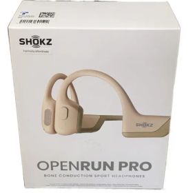 【送料無料】SHOKZ OPENRUN PRO 骨伝導イヤホン ベージュ S810