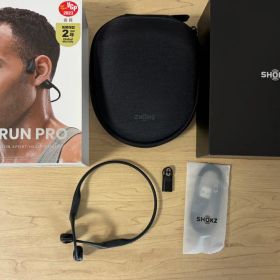 新品同様 Shokz OpenRun Pro 骨伝導オープンイヤホン おまけ付