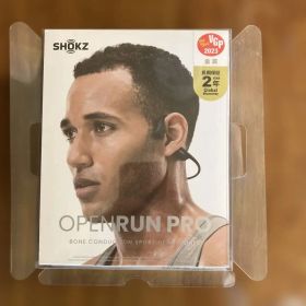 SHOKZ OPENRUN PRO 骨伝導イヤホン ブラック