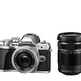【中古】(非常に良い)OLYMPUS ミラーレス一眼カメラ OM-D E-M10 MarkIII EZダブルズームキット シルバー